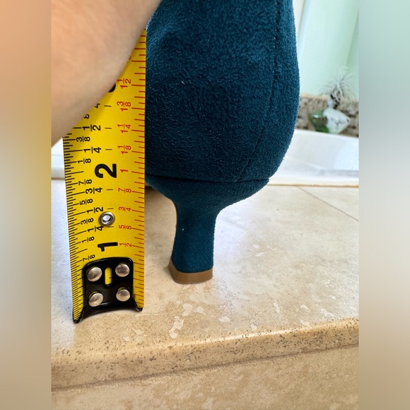 Juicy Couture blue mid ankle boots, Size 10. Never worn. - Picture 7 of 8